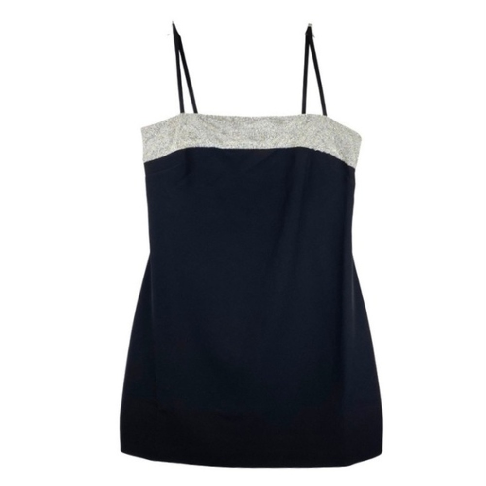 NWT LBV. Crystal Mesh Embellished Cocktail Mini Dress Size 8